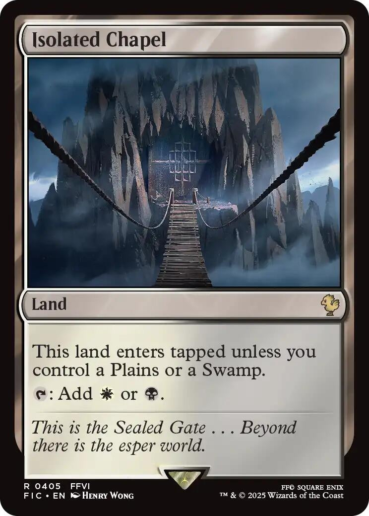 Image for Isolated Chapel (Surge Foil) (405) - Magic: The Gathering