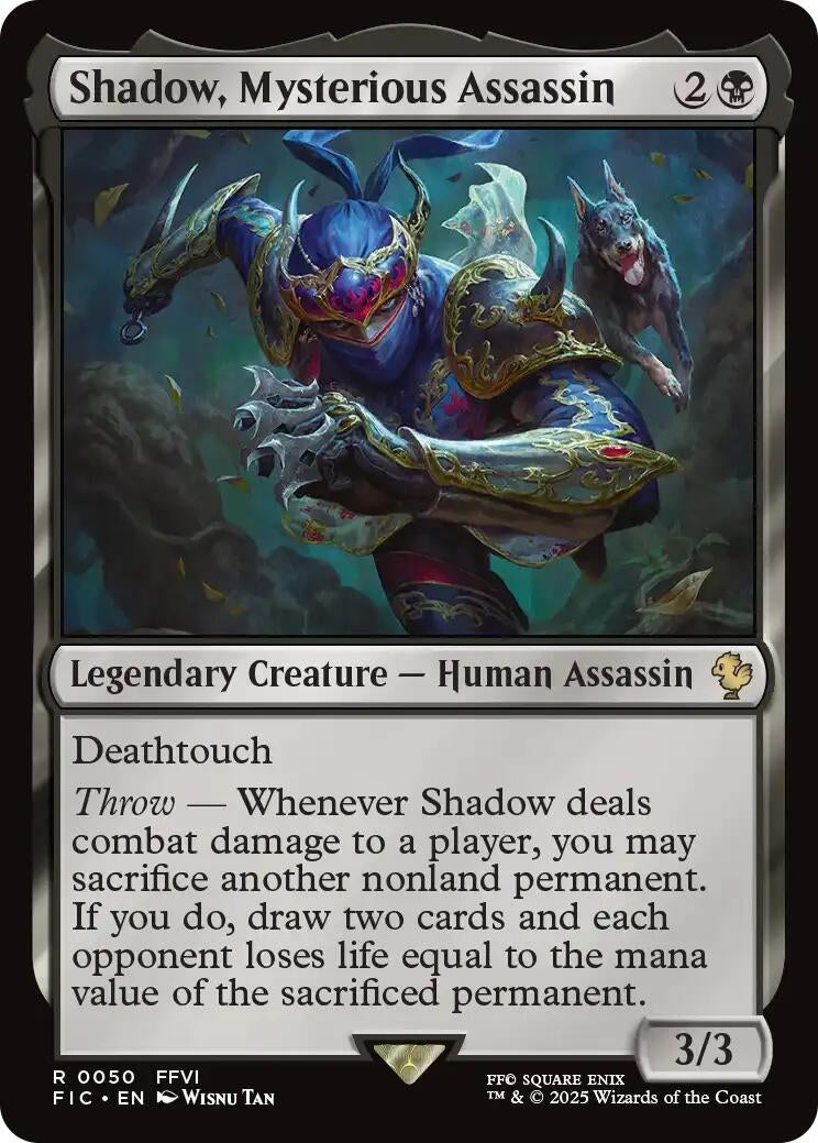 Image for Shadow, Mysterious Assassin (Surge Foil) (50) - Magic: The Gathering