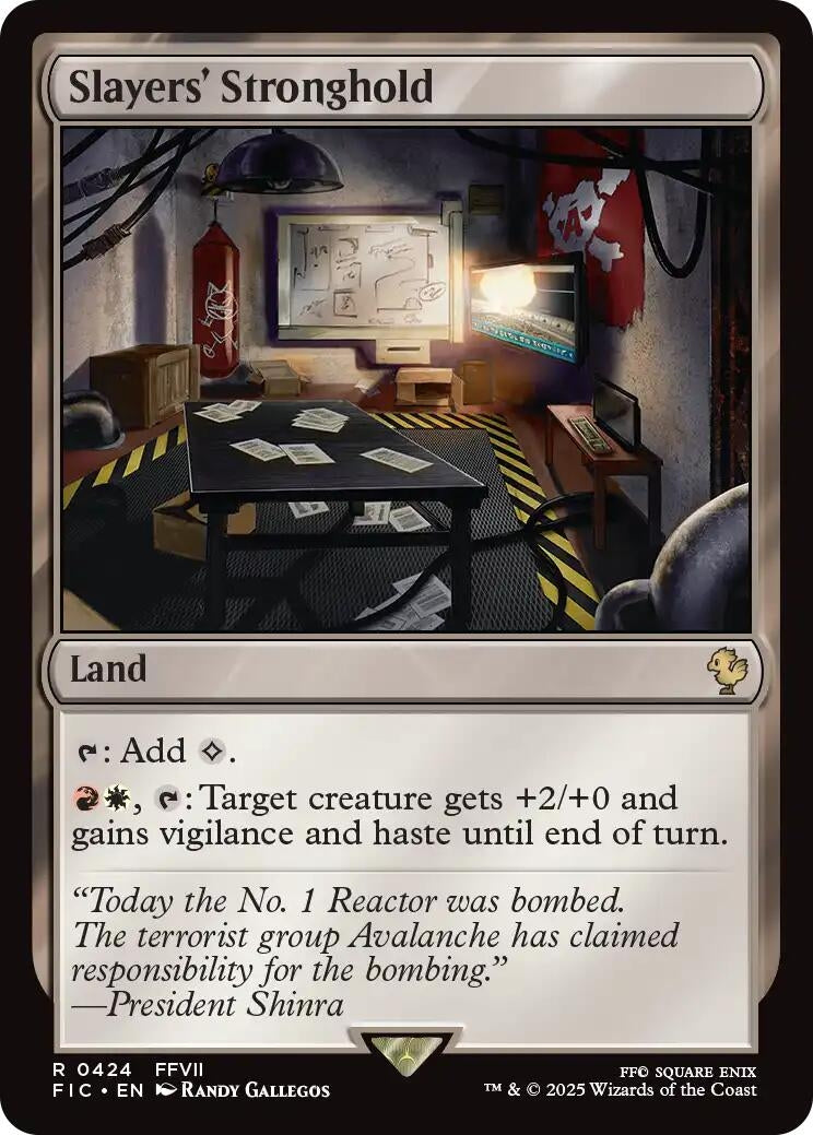 Image for Slayers' Stronghold (Surge Foil) (424) - Magic: The Gathering