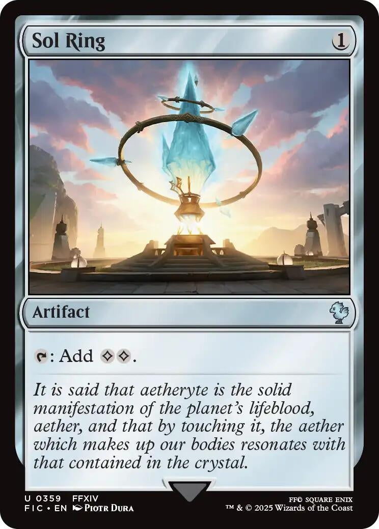 Image for Sol Ring (0359) (Surge Foil) (359) - Magic: The Gathering