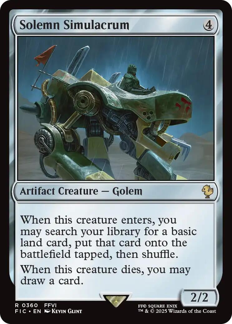 Image for Solemn Simulacrum (Surge Foil) (360) - Magic: The Gathering