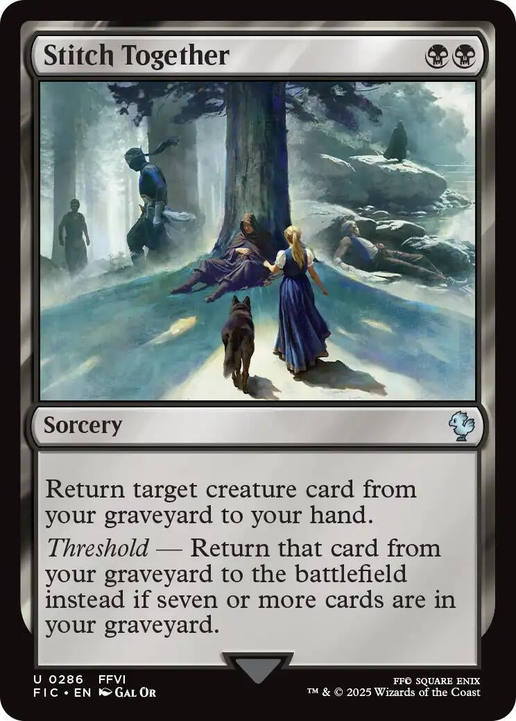 Image for Stitch Together (Surge Foil) (286) - Magic: The Gathering