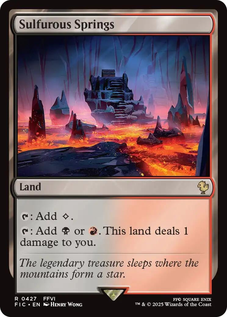 Image for Sulfurous Springs (Surge Foil) (427) - Magic: The Gathering