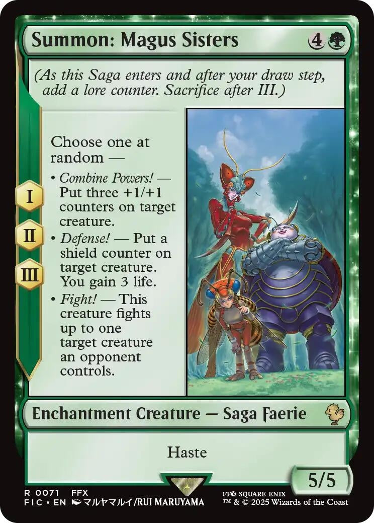 Image for Summon: Magus Sisters (Surge Foil) (71) - Magic: The Gathering