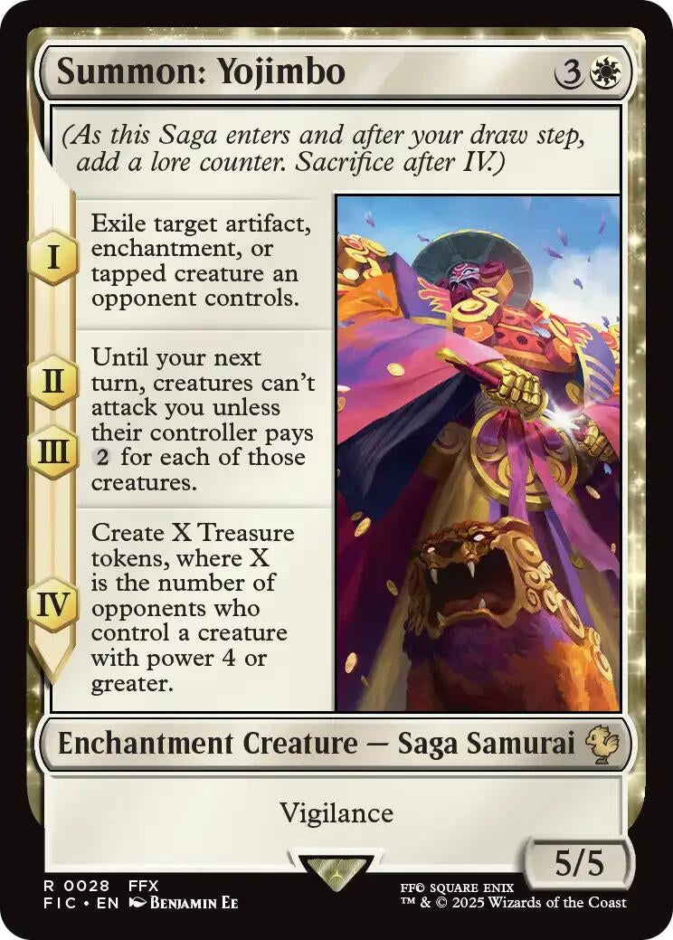 Image for Summon: Yojimbo (Surge Foil) (28) - Magic: The Gathering