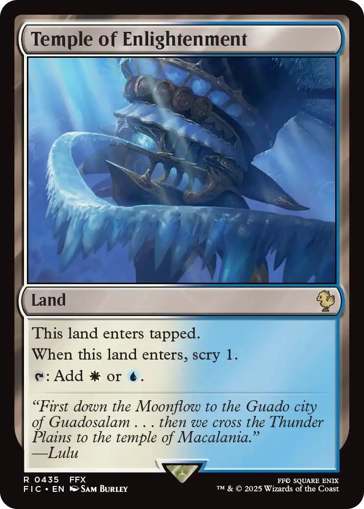 Image for Temple of Enlightenment (Surge Foil) (435) - Magic: The Gathering