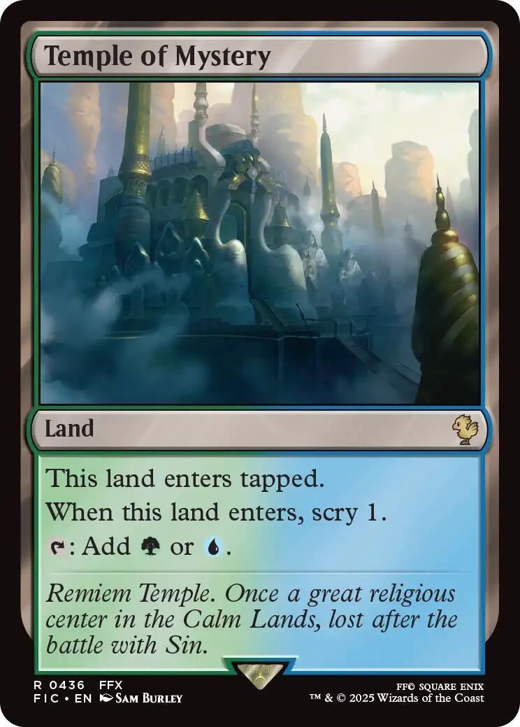 Image for Temple of Mystery (Surge Foil) (436) - Magic: The Gathering
