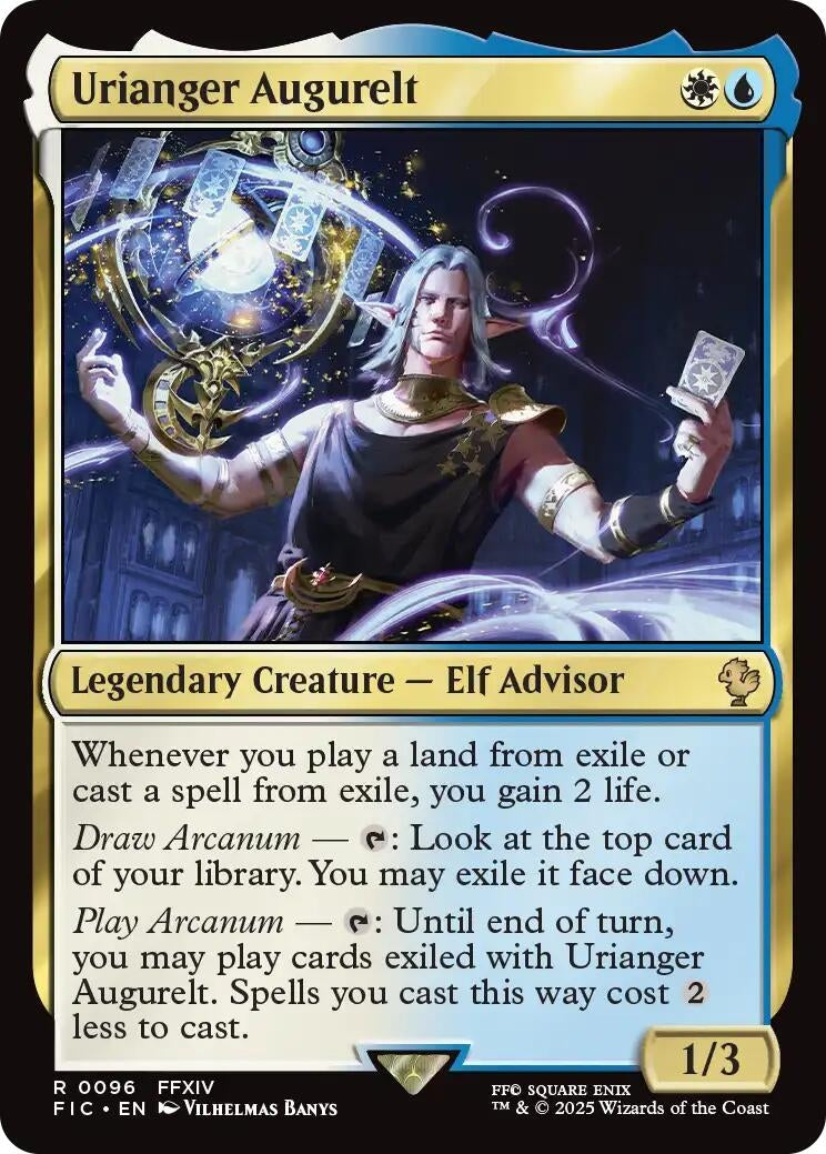 Image for Urianger Augurelt (Surge Foil) (96) - Magic: The Gathering