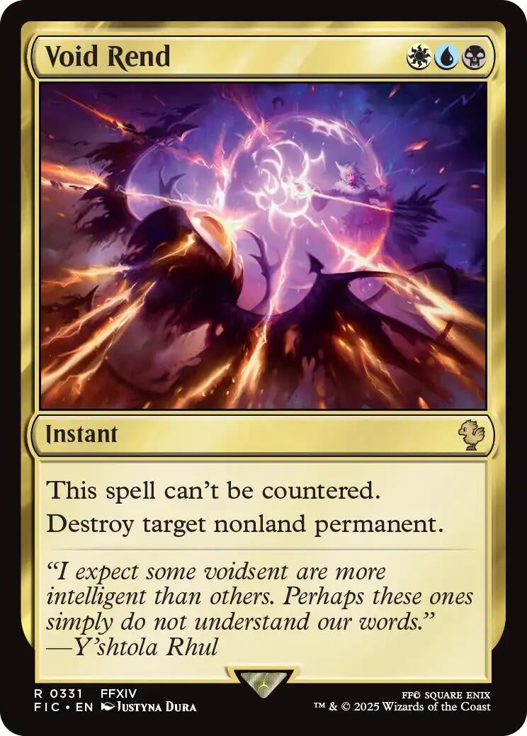 Image for Void Rend (Surge Foil) (331) - Magic: The Gathering