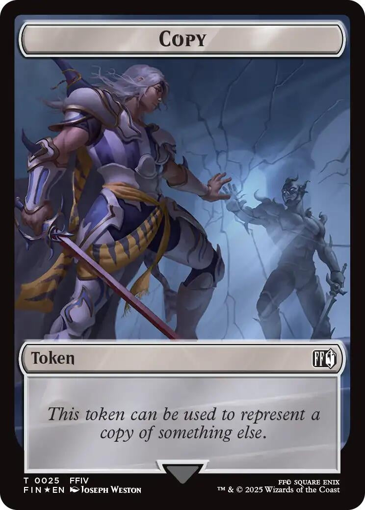 Image for Copy (0025) // Moogle (0034) Double-Sided Token (Surge Foil) - Magic: The Gathering