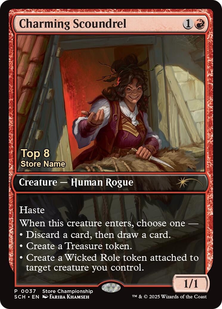 Image for Charming Scoundrel (Top 8) (37) - Magic: The Gathering