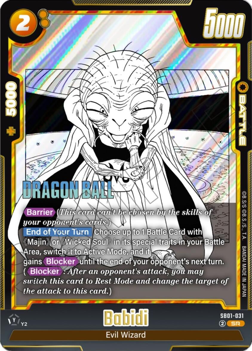 Image for Badidi (SB01-031) (Manga Booster 01) - Dragon Ball Super: Fusion World