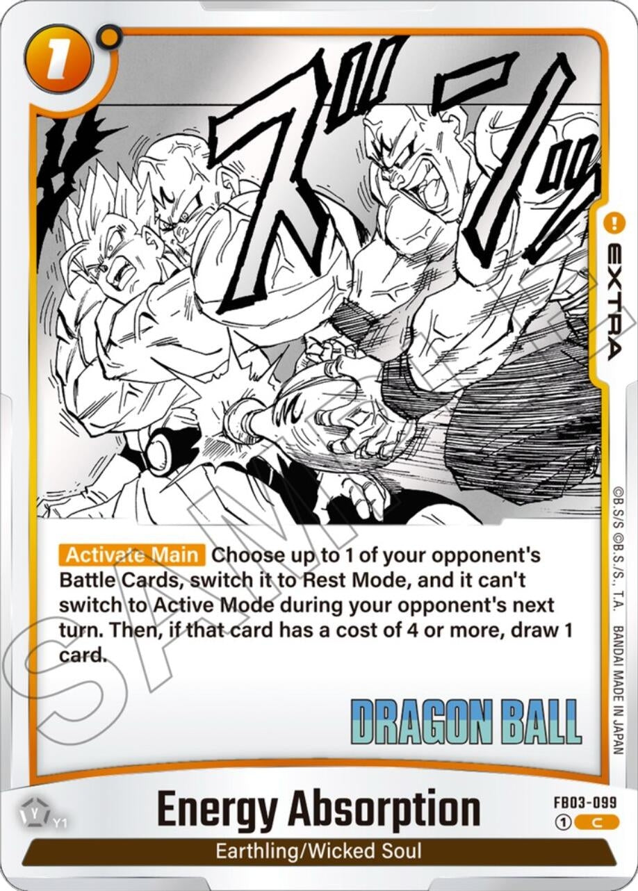 Image for Energy Absorption (FB03-099) (Manga Booster 01) - Dragon Ball Super: Fusion World