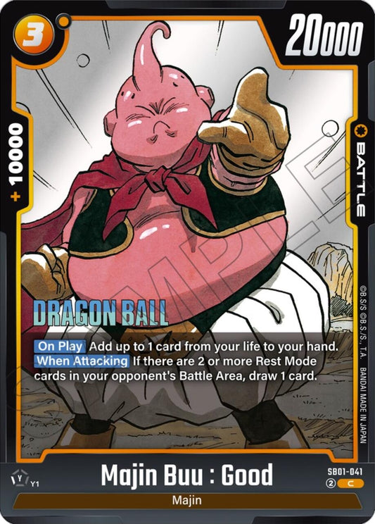 Image for Majin Buu : Good - SB01-041 (SB01-041) (Manga Booster 01) - Dragon Ball Super: Fusion World