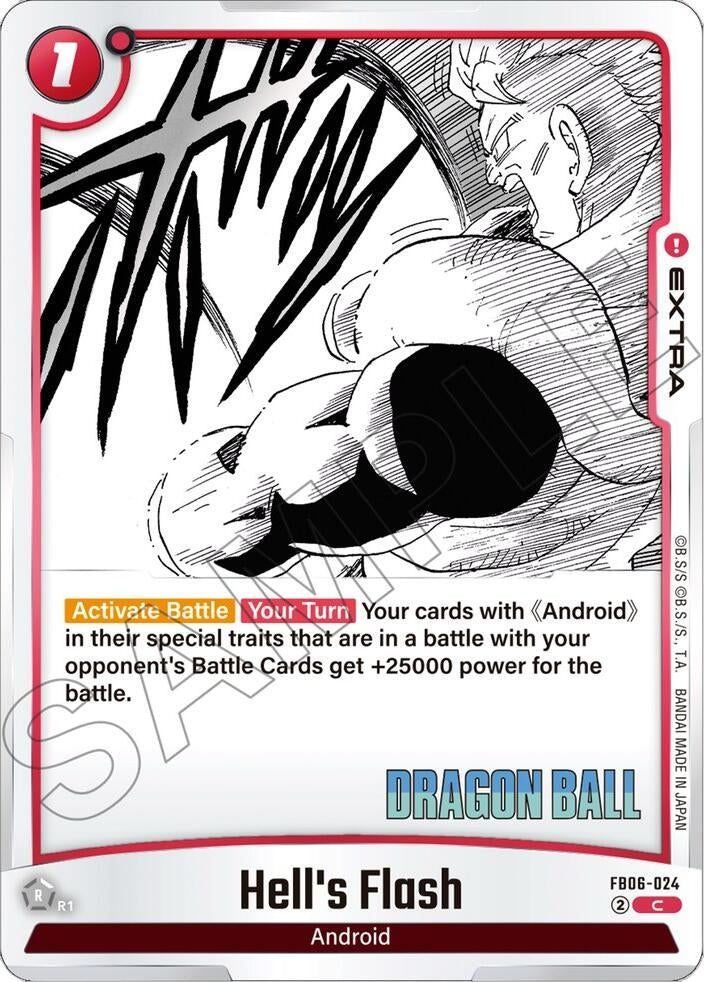 Image for Hell's Flash (FB06-24) (Manga Booster 01) - Dragon Ball Super: Fusion World