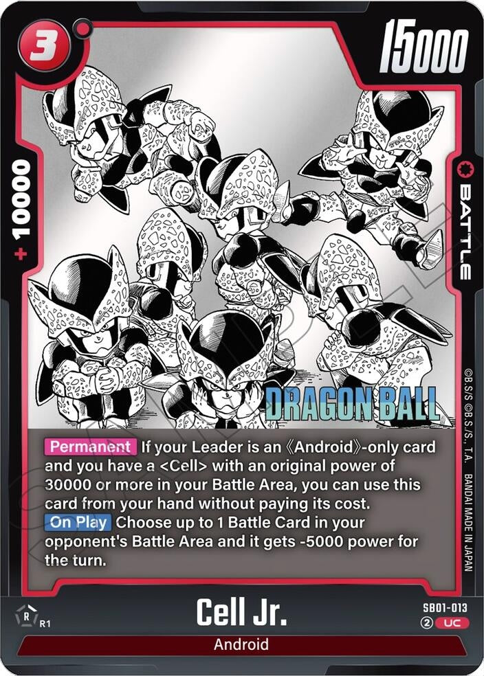 Image for Cell Jr. - SB01-013 (SB01-013) (Manga Booster 01) - Dragon Ball Super: Fusion World