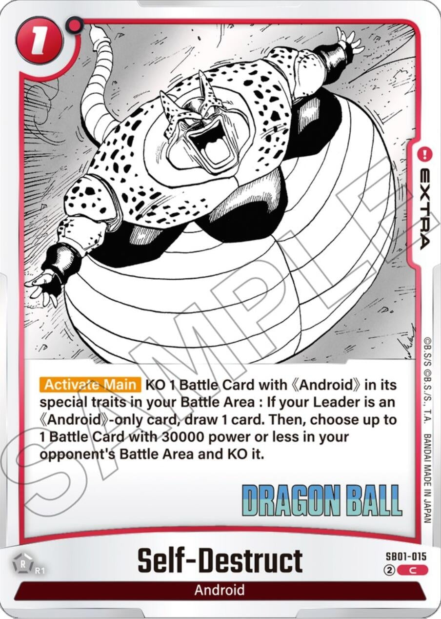 Image for Self-Destruct (SB01-015) (Manga Booster 01) - Dragon Ball Super: Fusion World