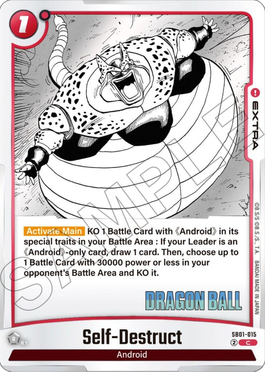 Image for Self-Destruct (SB01-015) (Manga Booster 01) - Dragon Ball Super: Fusion World