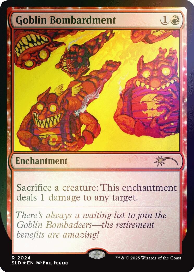 Image for Goblin Bombardment (2024) (Rainbow Foil) (2024) - Magic: The Gathering