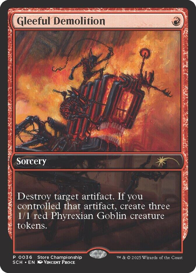Image for Gleeful Demolition (36) - Magic: The Gathering