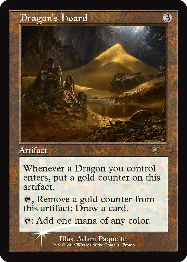 Image for Dragon's Hoard (Retro Frame) - Magic: The Gathering