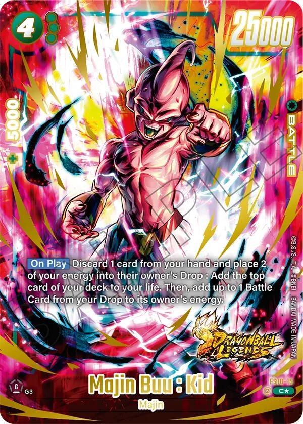 Image for Majin Buu : Kid (Bonus Pack Alternate Art) (FS10-15) (Starter Deck 10: Giblet) - Dragon Ball Super: Fusion World