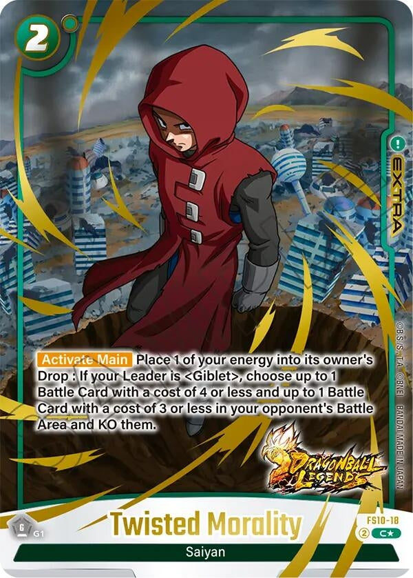 Image for Twisted Morality (Bonus Pack Alternate Art) (FS10-18) (Starter Deck 10: Giblet) - Dragon Ball Super: Fusion World
