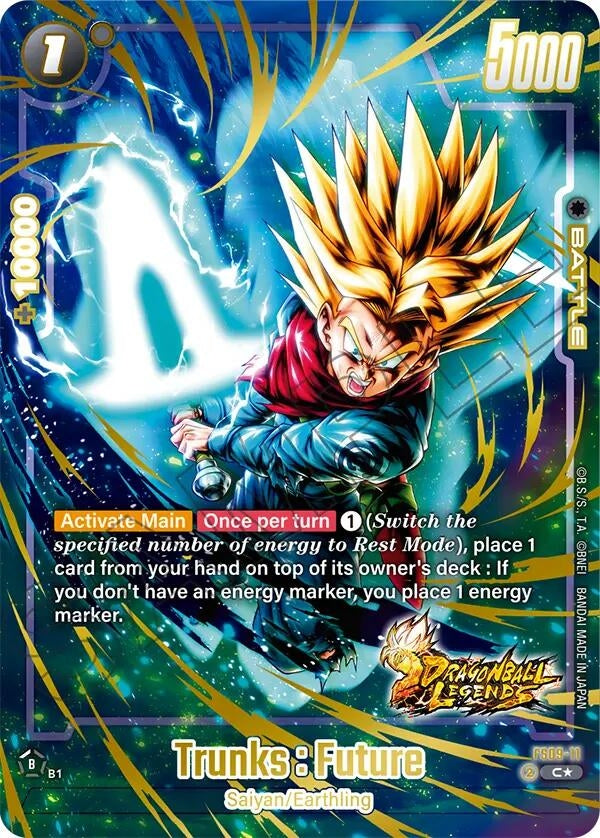 Image for Trunks : Future (Bonus Pack Alternate Art) (FS09-11) (Starter Deck 9: Shallot) - Dragon Ball Super: Fusion World