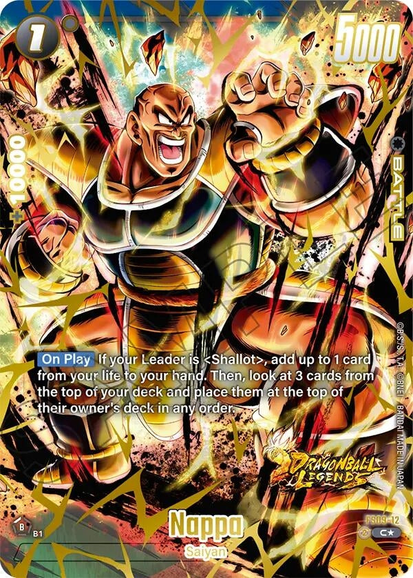 Image for Nappa (Bonus Pack Alternate Art) (FS09-12) (Starter Deck 9: Shallot) - Dragon Ball Super: Fusion World