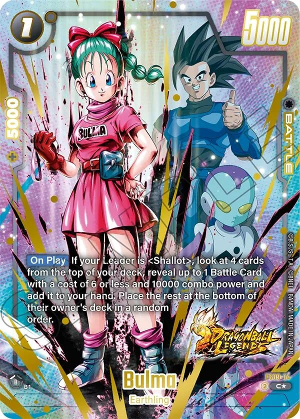 Image for Bulma (Bonus Pack Alternate Art) (FS09-14) (Starter Deck 9: Shallot) - Dragon Ball Super: Fusion World