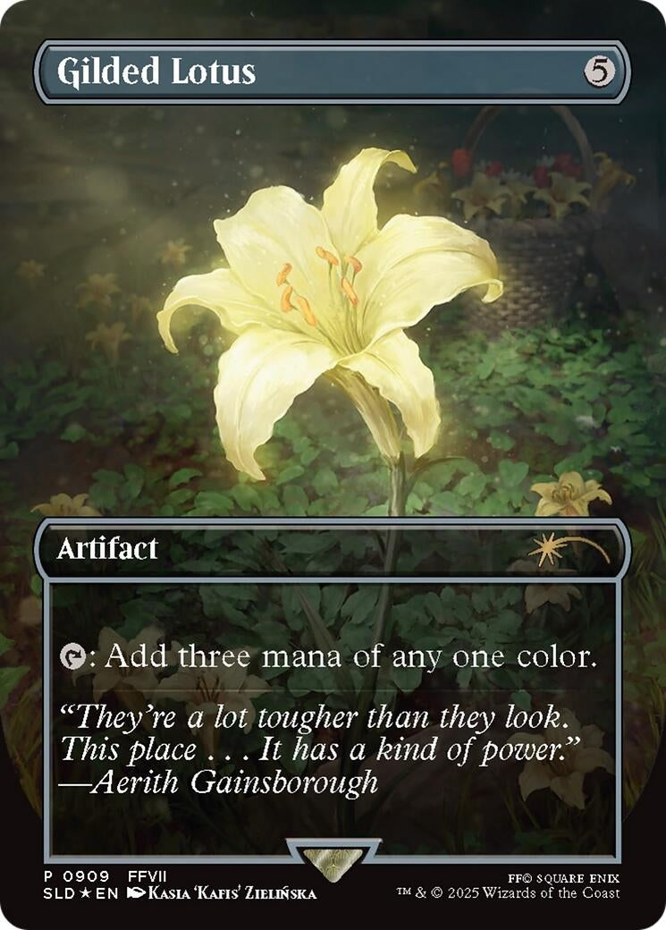 Image for Gilded Lotus (Rainbow Foil) (909) (909) - Magic: The Gathering