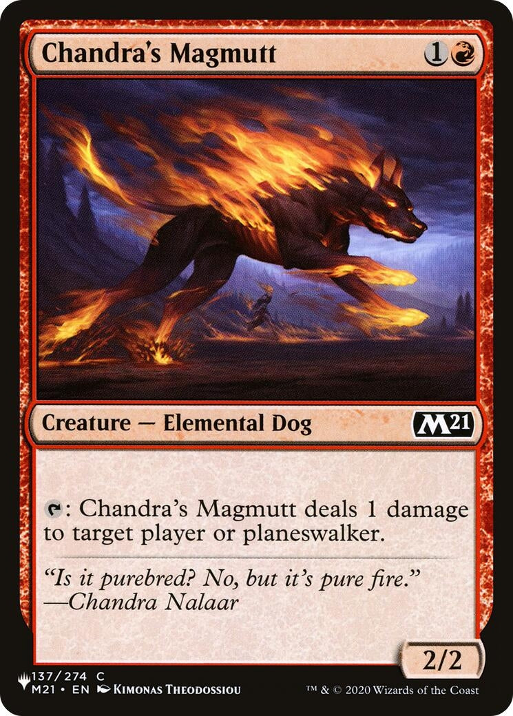 Image for Chandra's Magmutt (137/274) - Magic: The Gathering