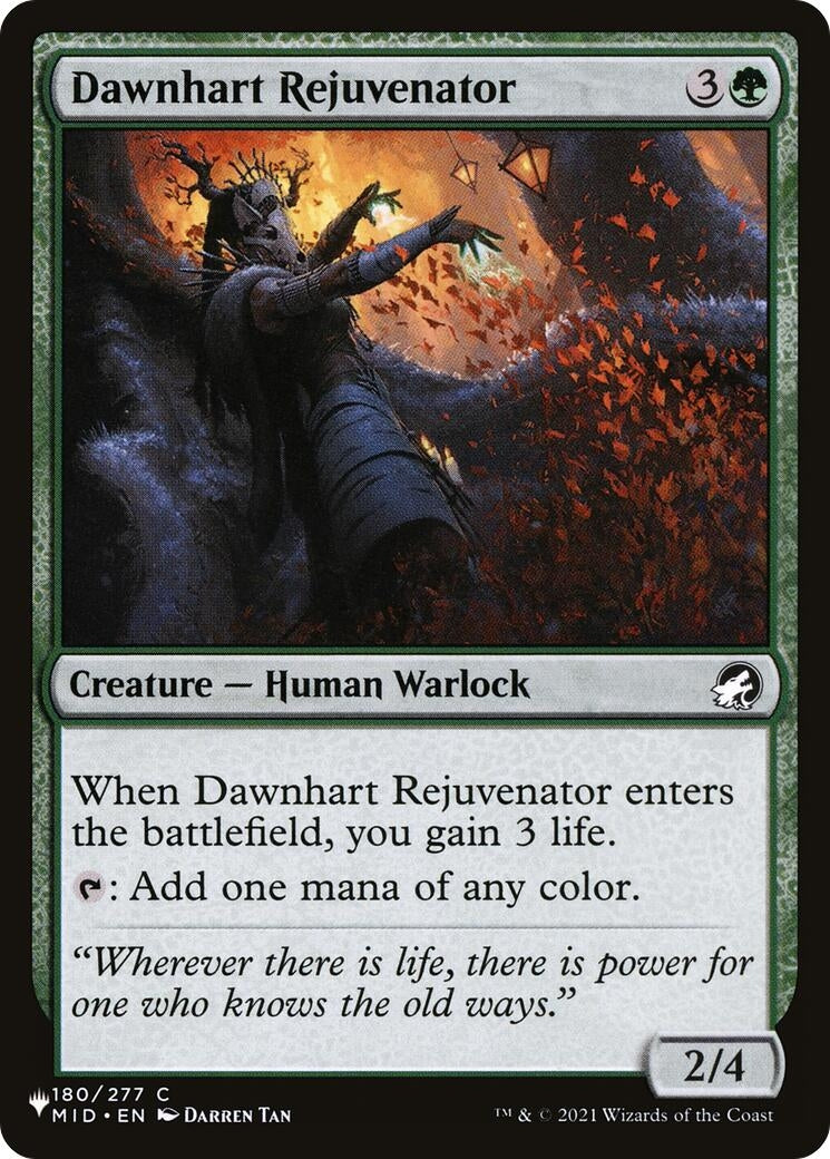 Image for Dawnhart Rejuvenator (180/277) - Magic: The Gathering