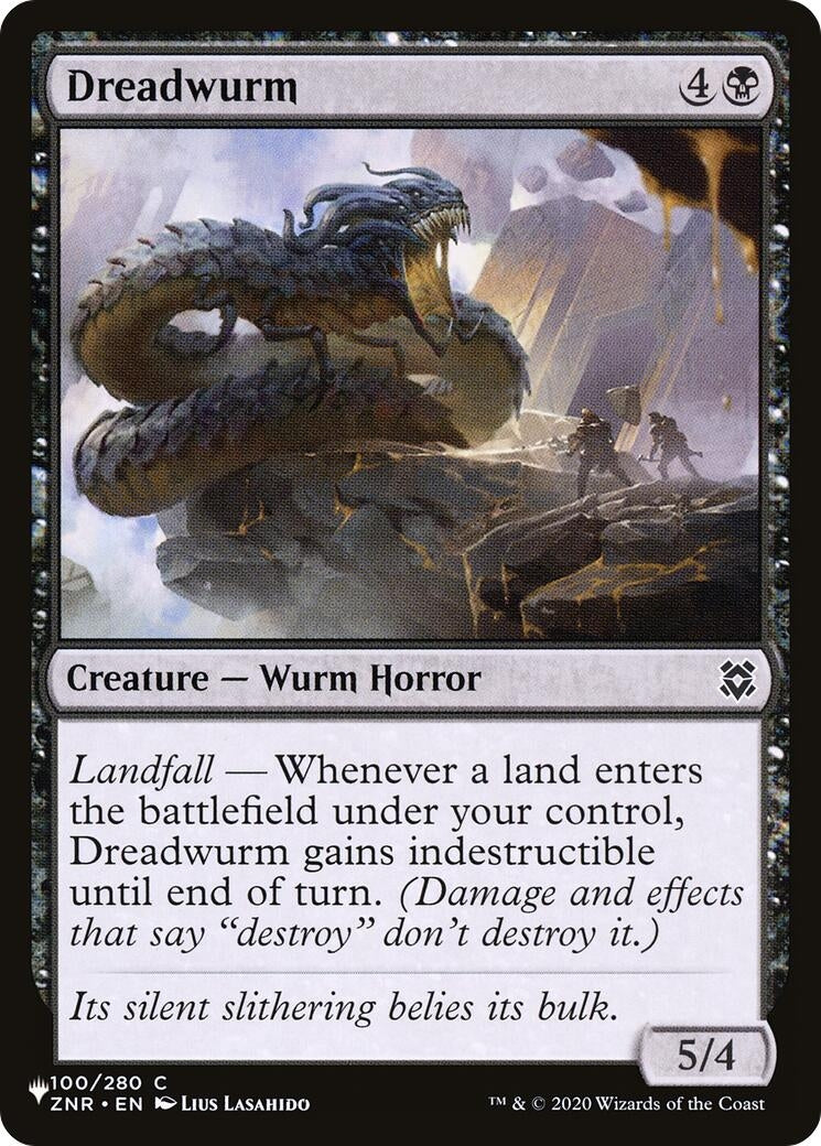 Image for Dreadwurm (100/280) - Magic: The Gathering
