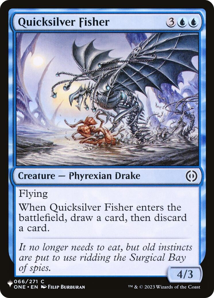 Image for Quicksilver Fisher (066/271) - Magic: The Gathering