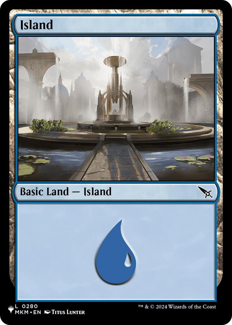 Image for Island (MKM) (280) - Magic: The Gathering