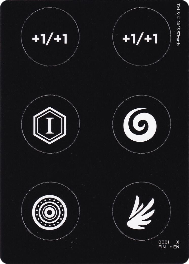 Image for Punch Card Token (0001 // 0002) (1 // 2) (FINAL FANTASY) - Magic: The Gathering
