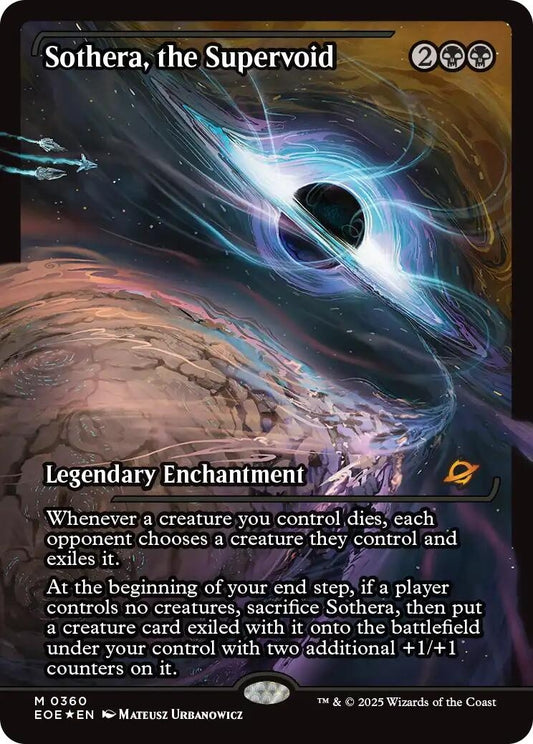 Image for Sothera, the Supervoid (Showcase) (360) (Edge of Eternities) - Magic: The Gathering