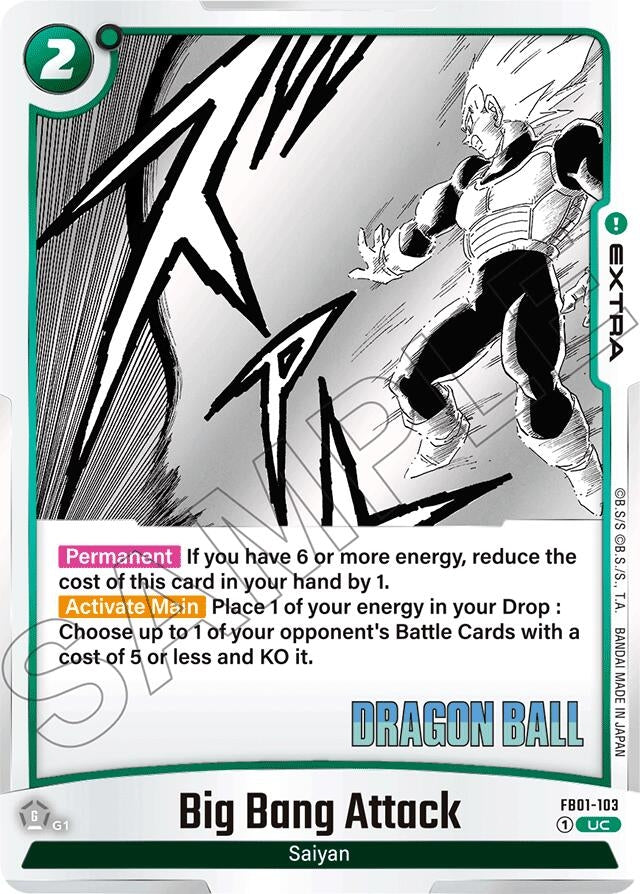 Image for Big Bang Attack (FB01-103) (Manga Booster 01) - Dragon Ball Super: Fusion World