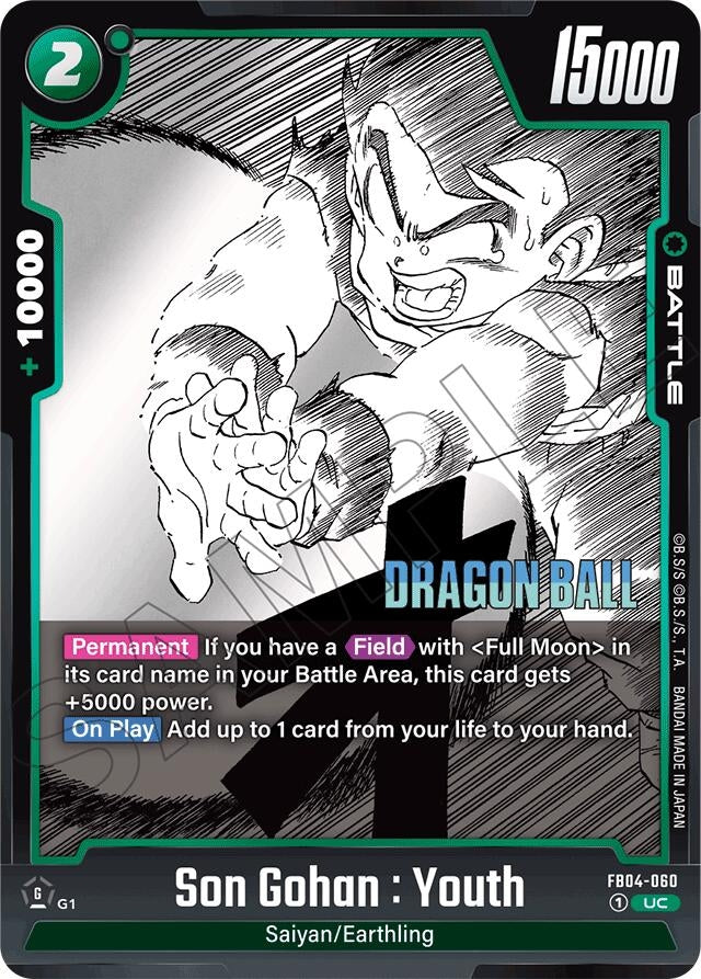 Image for Son Gohan : Youth (FB04-060) (Manga Booster 01) - Dragon Ball Super: Fusion World