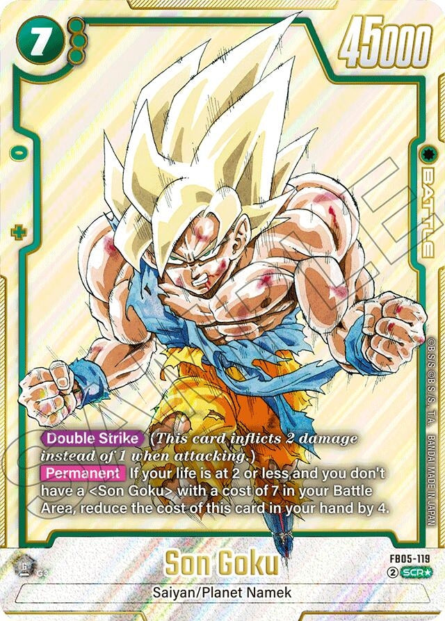 Image for Son Goku - FB05-119 (FB05-119) (Manga Booster 01) - Dragon Ball Super: Fusion World
