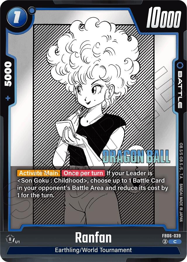 Image for Ranfan (FB06-039) (Manga Booster 01) - Dragon Ball Super: Fusion World