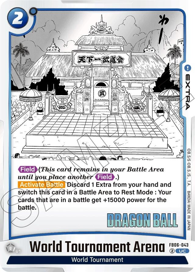 Image for World Tournament Arena (FB06-043) (Manga Booster 01) - Dragon Ball Super: Fusion World