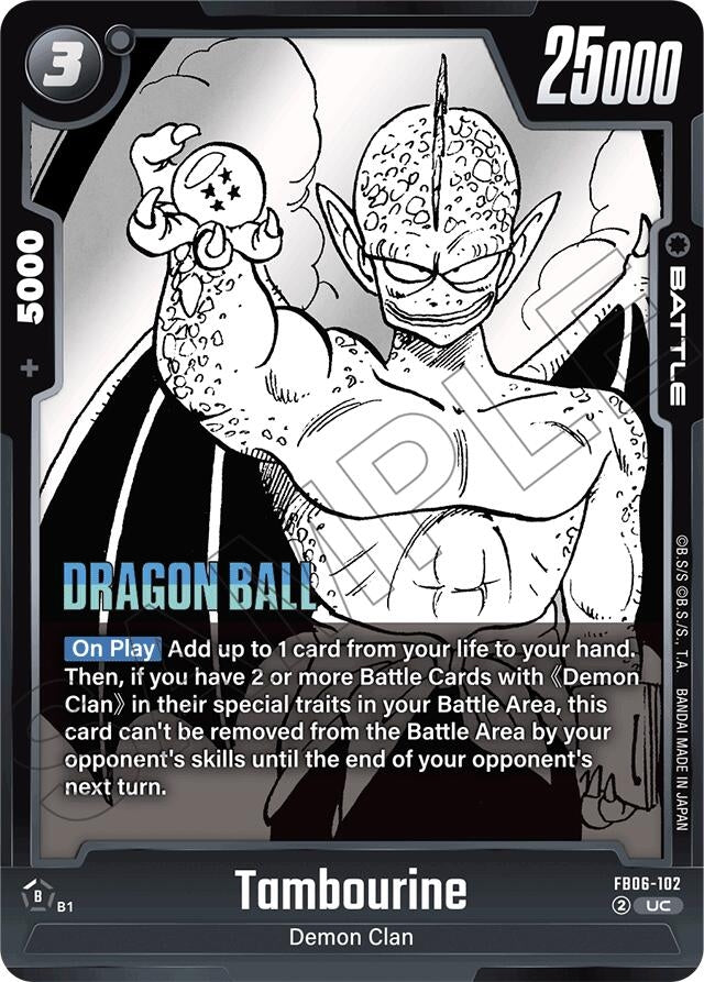 Image for Tambourine (FB06-102) (Manga Booster 01) - Dragon Ball Super: Fusion World