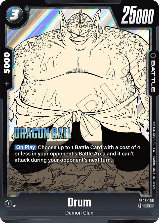 Image for Drum (FB06-105) (Manga Booster 01) - Dragon Ball Super: Fusion World