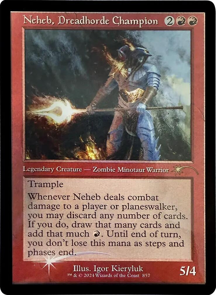 Image for Neheb, Dreadhorde Champion (Retro Frame) (857) - Magic: The Gathering