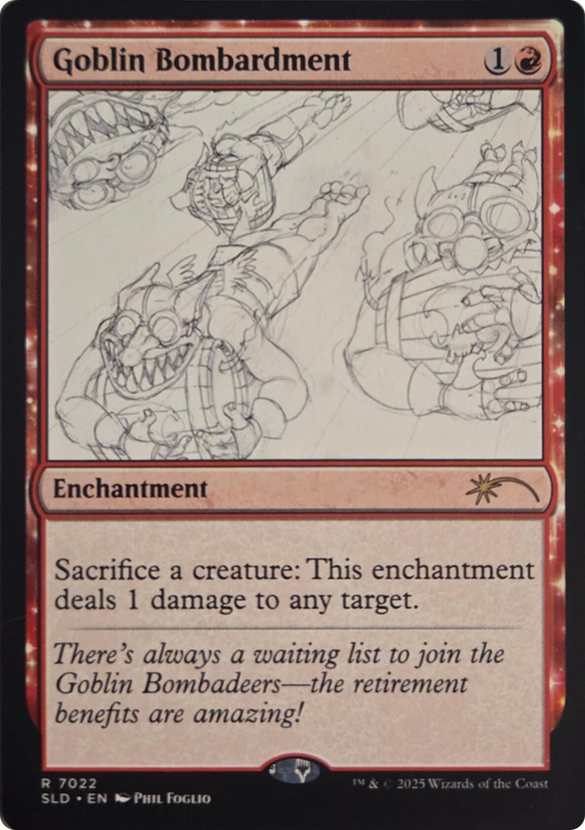 Image for Goblin Bombardment (7022) (7022) - Magic: The Gathering