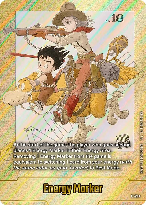 Image for Energy Marker (E-43) (Gold) (E-43) (Fusion World Energy Markers) - Dragon Ball Super: Fusion World