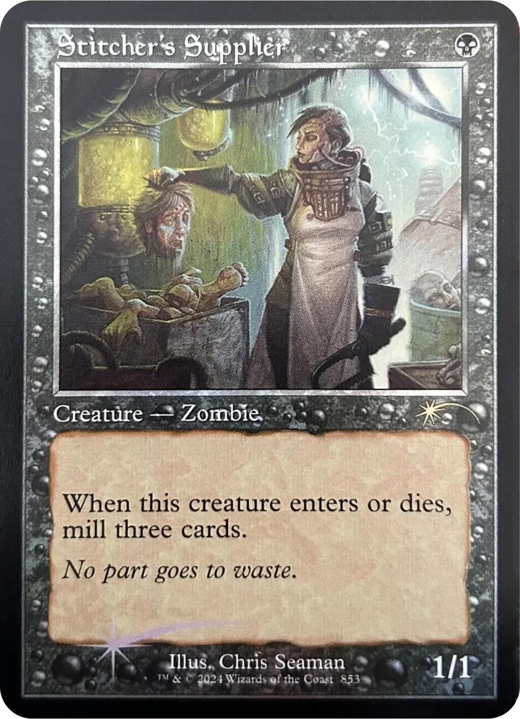 Image for Stitcher's Supplier (Retro Frame) (853) - Magic: The Gathering