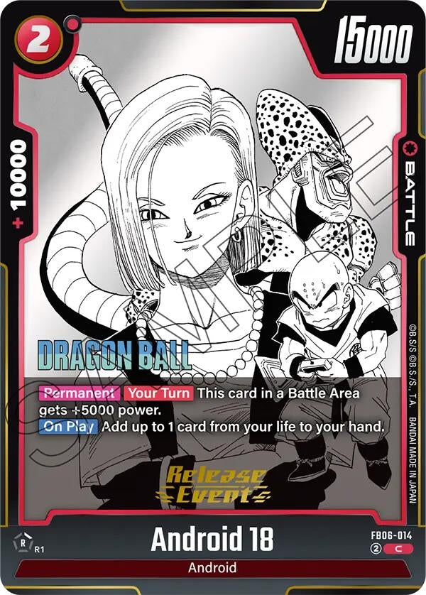 Image for Android 18 - FB06-014 (FB06-014) - Dragon Ball Super: Fusion World